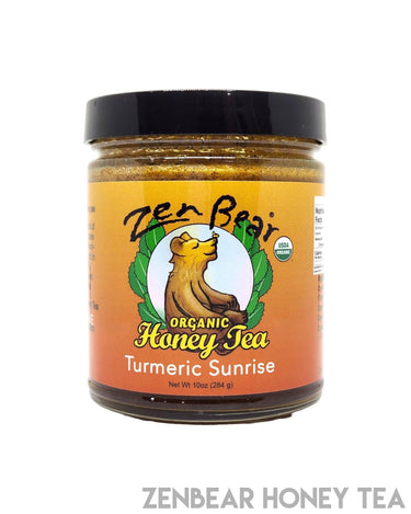 Turmeric Sunrise Honey Tea - Zenbear Honey Tea Turmeric Sunrise Honey Tea - Zenbear Honey Tea